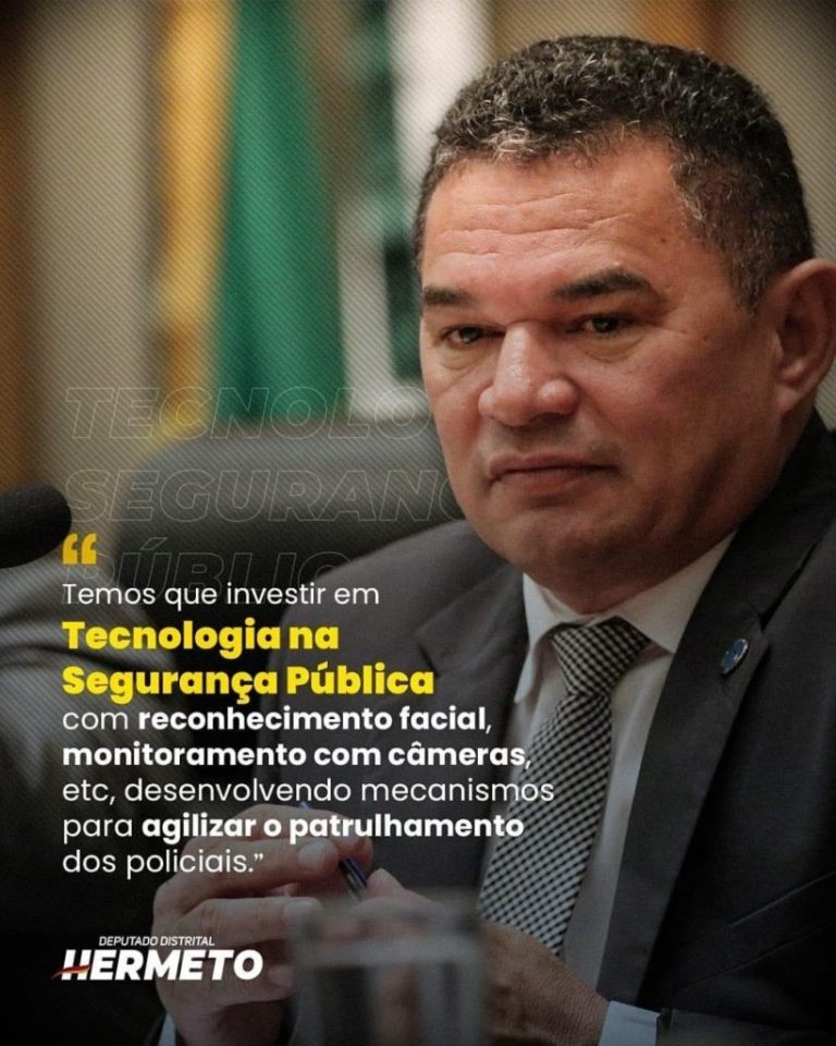 Deputado Hermeto sugere investimento em tecnologia para a segurança pública