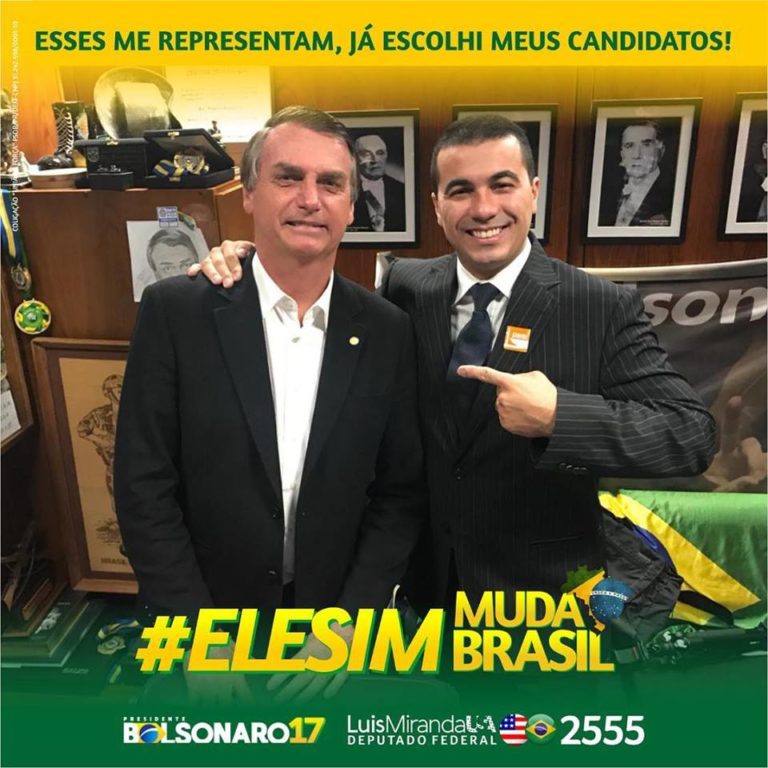 Deputado Luís Miranda (DEM-DF) desabafa: “Bolsonaro tem razão!!! Vão sempre perseguir quem tentar fazer o certo! ”