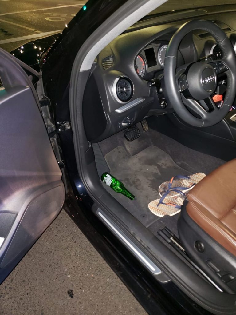 Motorista bêbado xinga policiais e é preso no Plano Piloto
