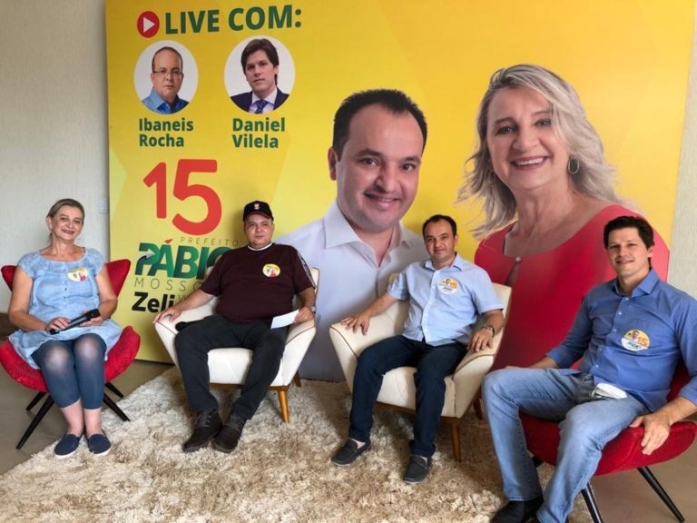 Ibaneis Rocha e Daniel Vilela visitam o Céu Azul e declaram apoio à reeleição de Pábio Mossoró