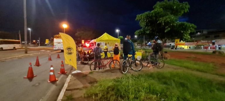 Detran realiza ação educativa na madrugada
