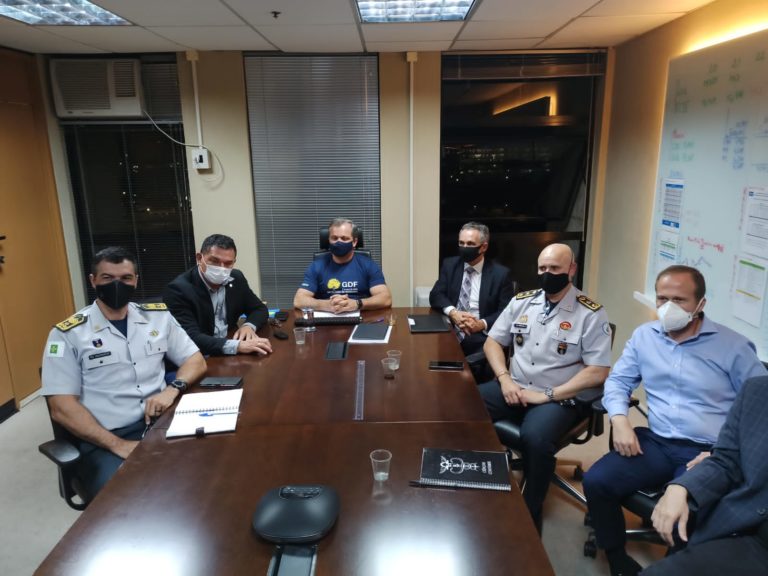 Deputado Hermeto se reúne com cúpula do GDF e da PMDF. Tema: Saúde dos policiais e dependentes