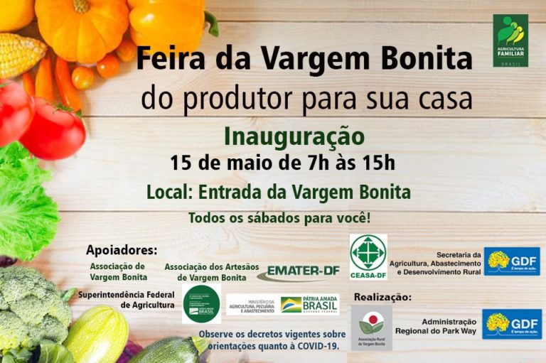 Vargem Bonita inaugurará sua Feira do Produtor no próximo sábado, dia 15