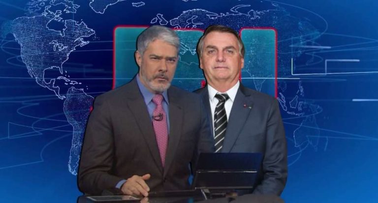 E agora, Bonner? ‘JN’ cai no Ibope e Bolsonaro não tem culpa