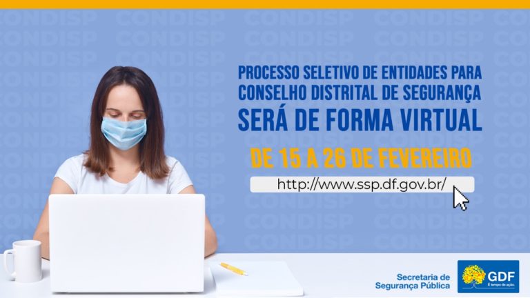 Novo processo eletivo para o Conselho Distrital de Segurança Pública