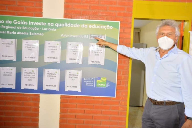 Com melhor educação pública do Brasil, Goiás alcança maior volume de investimentos da história no setor, que já soma R$ 1,35 bilhão