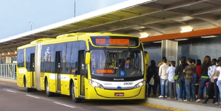 Novas linhas do BRT Sul exigem uso do cartão BRB Mobilidade