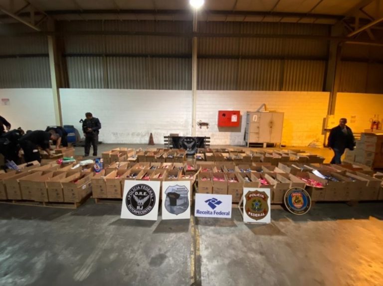 Polícia Federal faz maior apreensão de cocaína da história do Rio de Janeiro