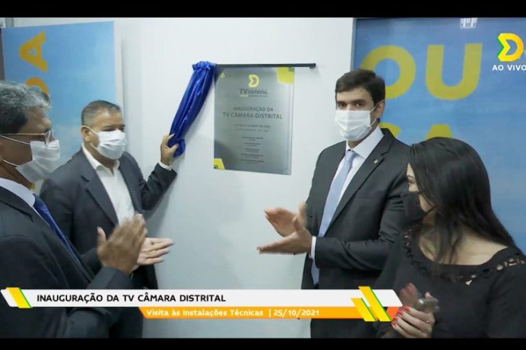 CLDF inaugura a TV Câmara Distrital, primeira emissora aberta do Legislativo local