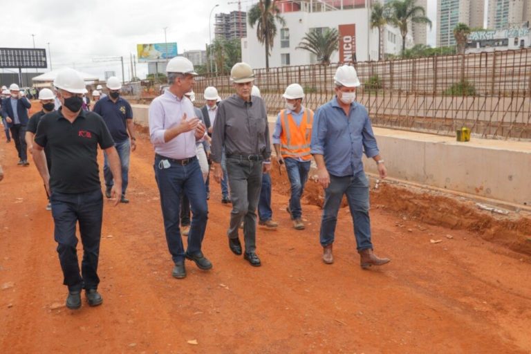 Obra do túnel de Taguatinga atinge 53% de execução