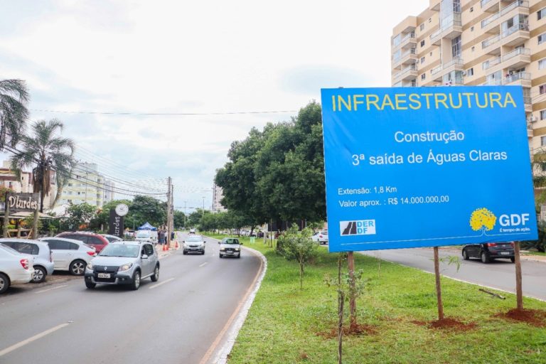 Terceira saída de Águas Claras beneficiará 150 mil moradores