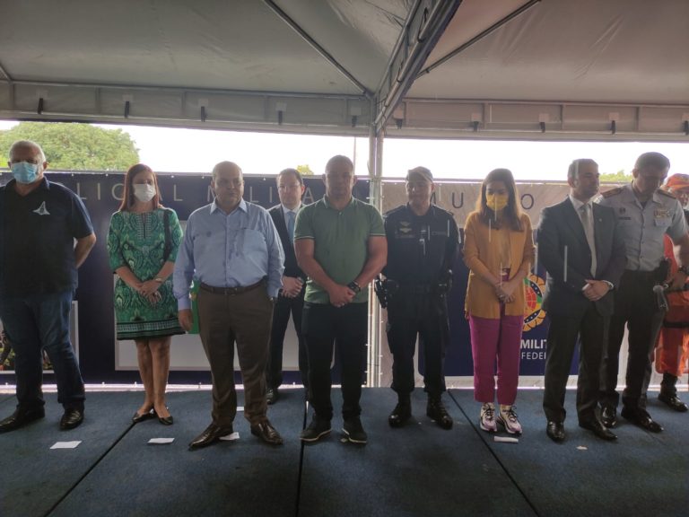 Com emendas de Hermeto 14º Batalhão da PMDF em Planaltina começa a ser construído