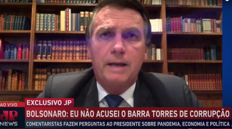 Exclusivo: “Não acusei a Anvisa de corrupção”, diz Bolsonaro