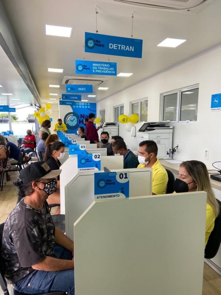 Detran-DF leva serviços aos moradores do Sol Nascente