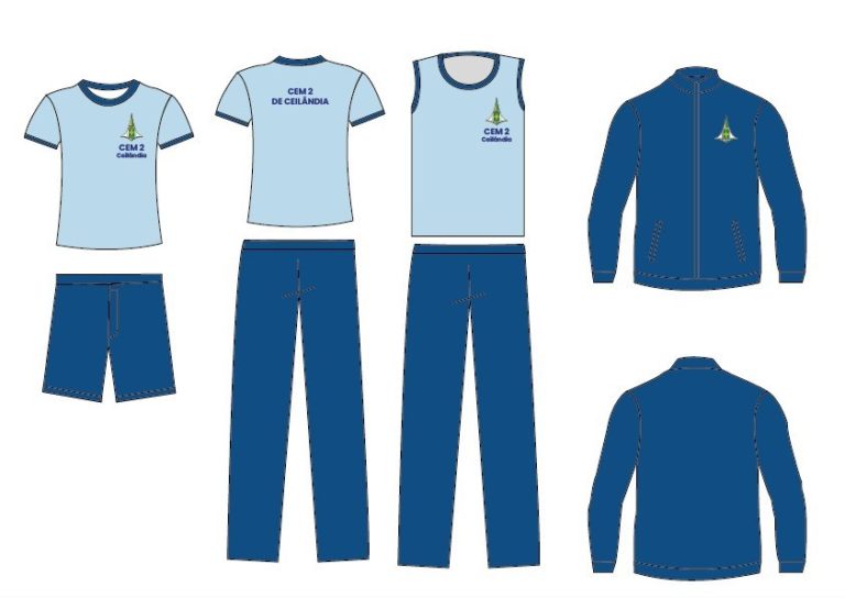 Divulgado design final dos uniformes escolares