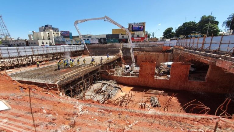 Túnel de Taguatinga tem 70% de obras já executadas