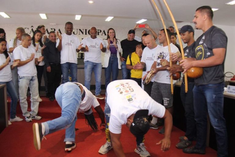 Capoeira é inserida na grade curricular das escolas da rede municipal de ensino de Águas Lindas