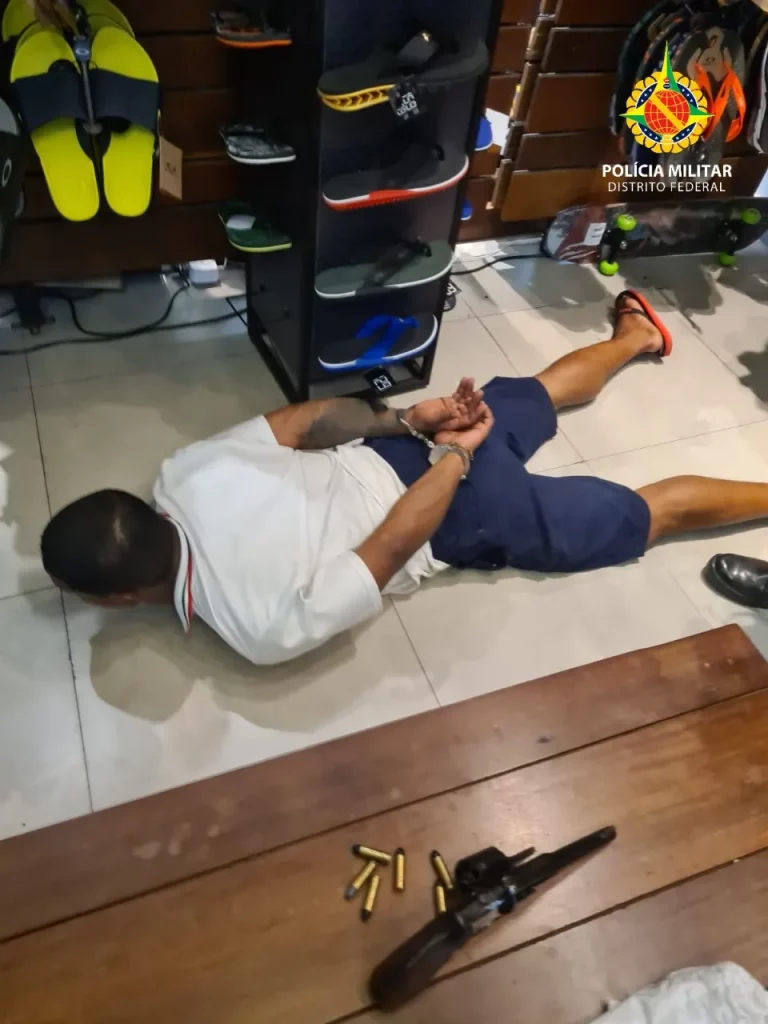 Preso do “Saidão” dos dias dos pais é detido armado em shoping