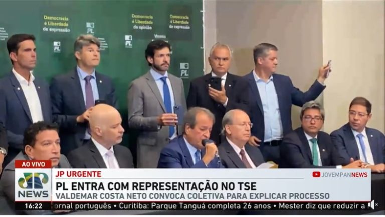 ELEIÇÕES 2022: Relatório apresentado pelo PL indica que Bolsonaro foi eleito no 2º turno com 51,05% dos votos
