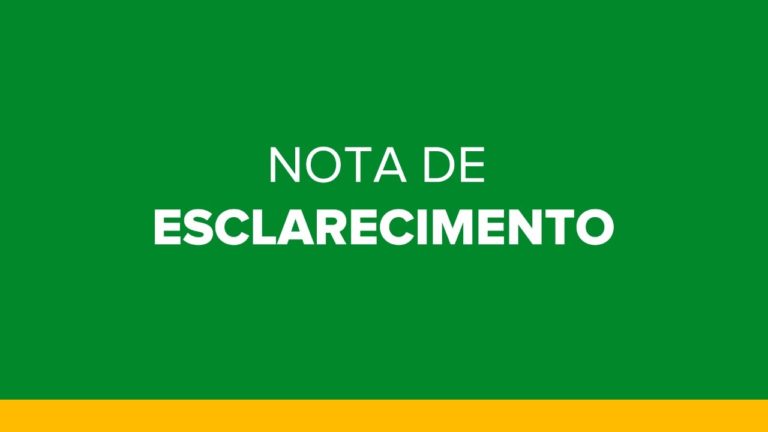 Nota de Esclarecimento