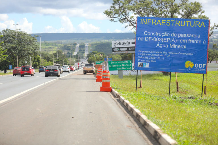Celina Leão dá início à obra da Passarela da Água Mineral