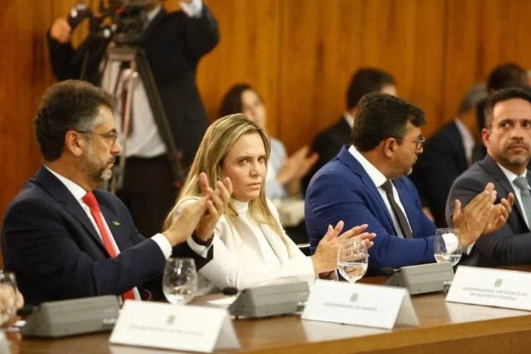 Em reunião de governadores com Lula, Celina Leão diz que Ibaneis é um democrata
