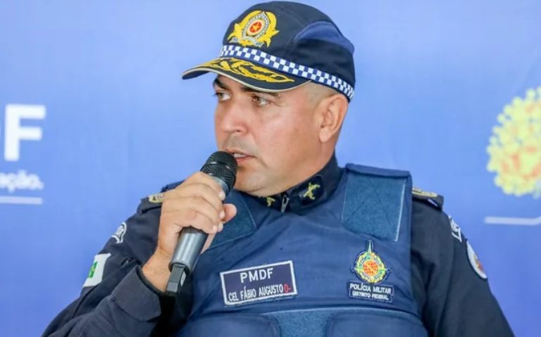 A pergunta que não quer calar: Porque o ex-comandante da PMDF, coronel Fábio Augusto, ainda está preso?