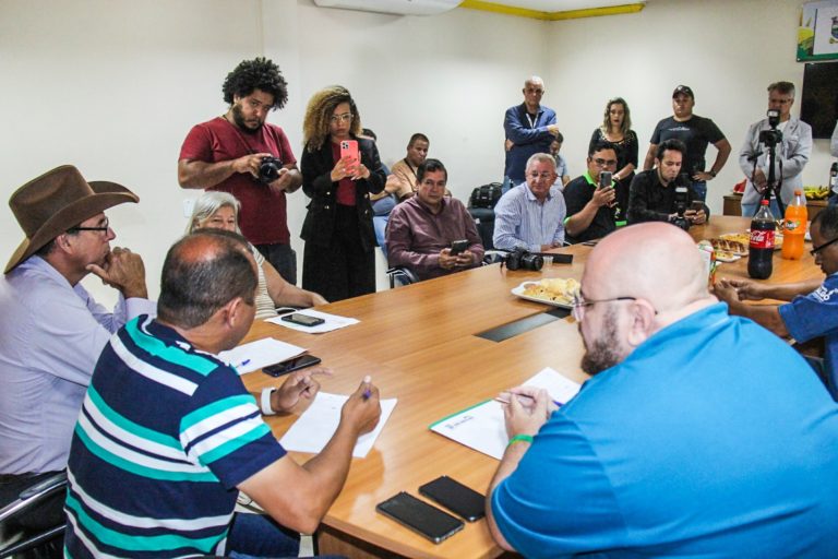 Aguas Lindas: Secom e Secretaria de Infraestrutura e Obras promovem coletiva de imprensa com mídia local