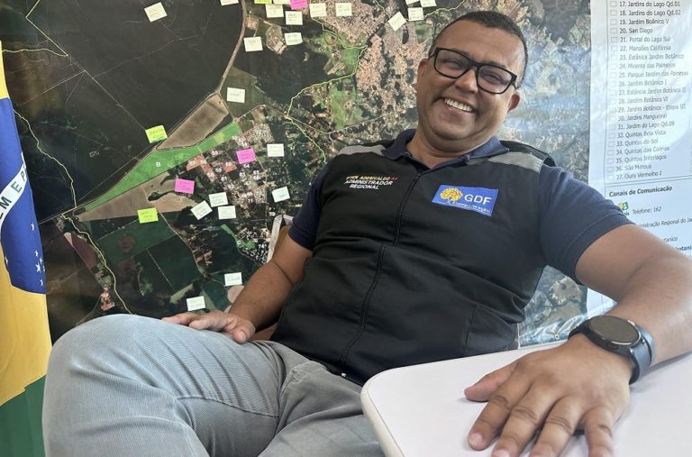 De “Jardim a Jardim Botânico”, diz Aderivaldo Cardoso, administrador da Região Administrativa