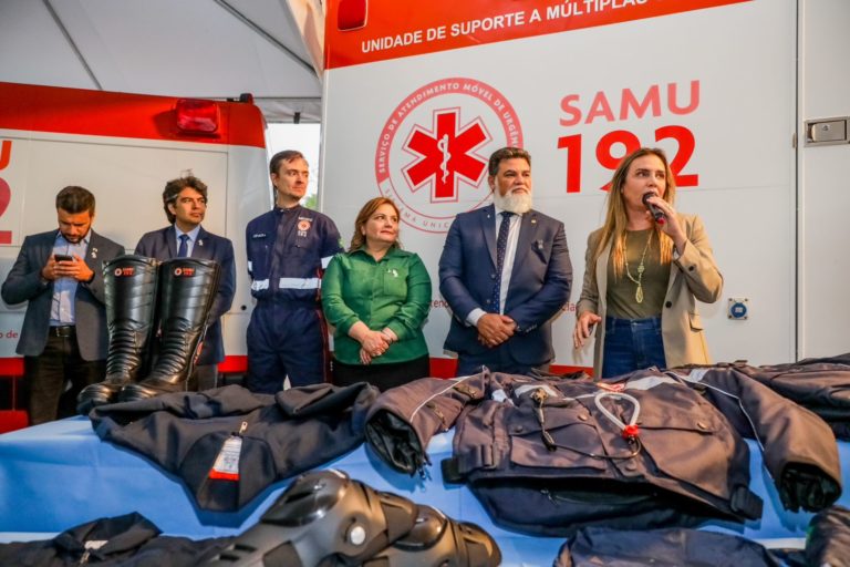 Samu recebe mais de 2,6 mil novos equipamentos de segurança