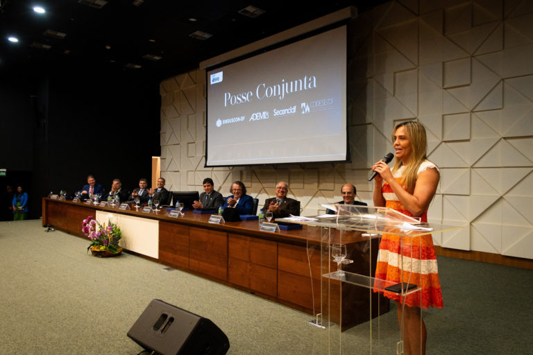 Entidades do setor produtivo do DF realizam cerimônia de posse conjunta