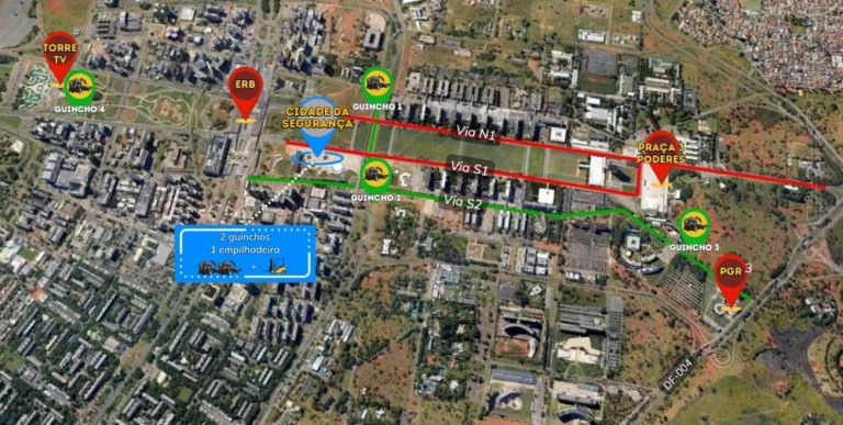 Desfile Cívico altera trânsito na Esplanada dos Ministérios