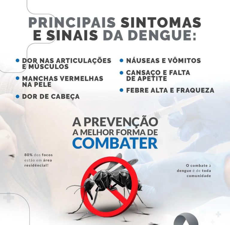 Dengue: O Estado faz a sua parte. E você? Está fazendo a sua?