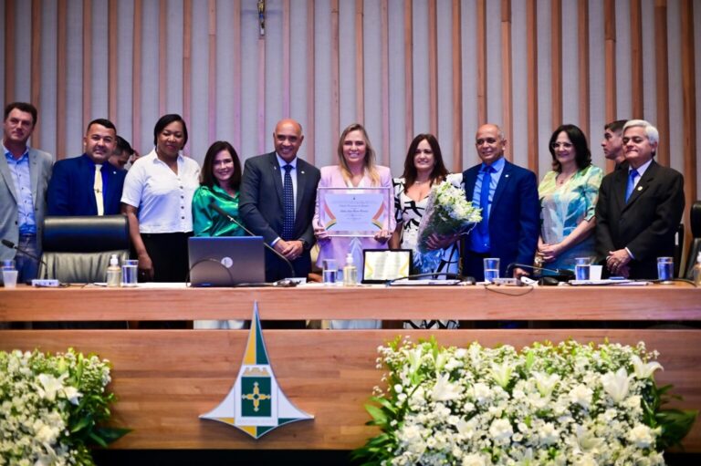 Celina Leão, agora Cidadã Honorária do DF, agradece a capital pelo reconhecimento