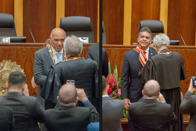 Presidente e vice-presidente da CLDF são agraciados com a Ordem do Mérito Judiciário
