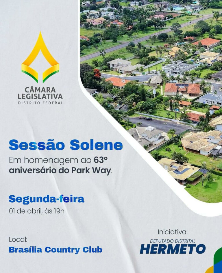 Park Way ganha Sessão Solene em comemoração ao seu 63º aniversário