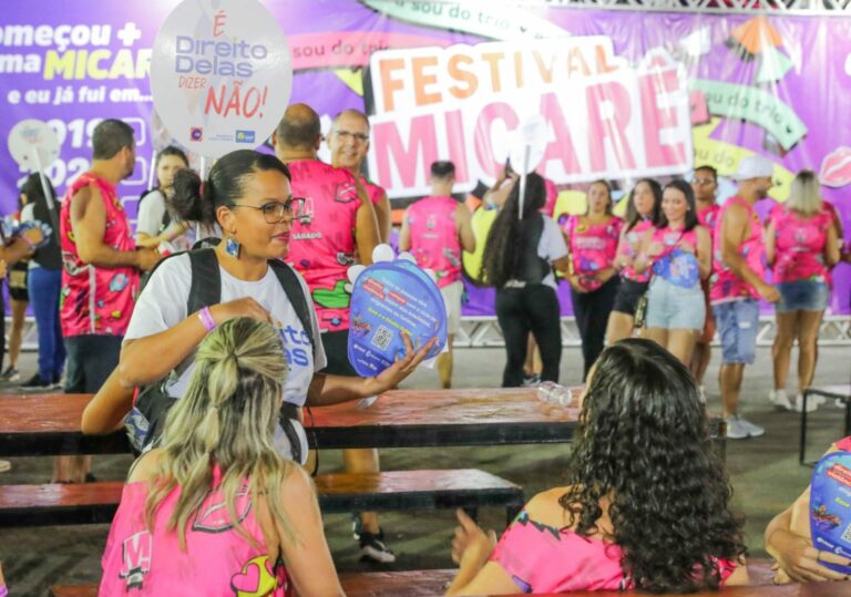 ‘É Direito Delas Dizer Não!’ ajuda a garantir direitos das mulheres na Micarê