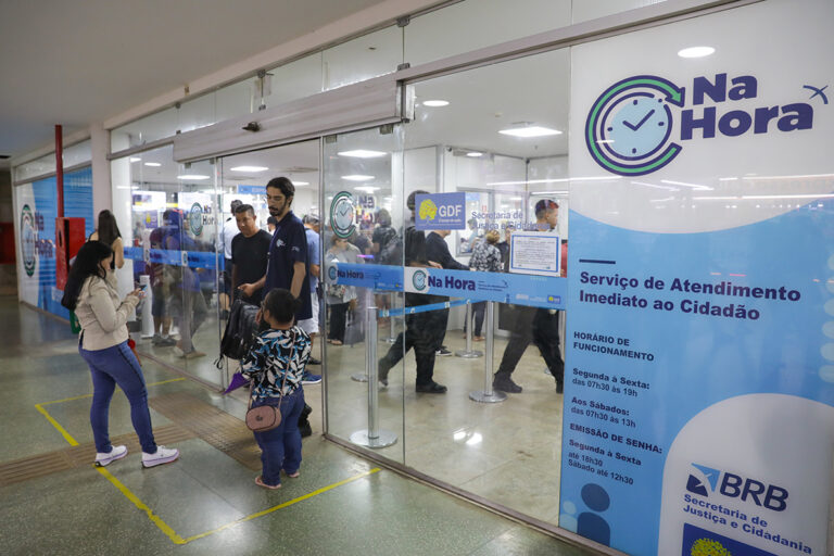 Na Hora completa 22 anos com mais de 45 milhões de atendimentos à população do DF