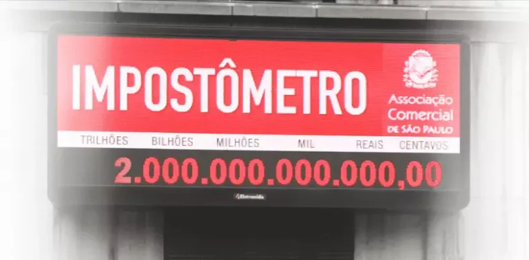 Brasileiros atingem R$2 trilhões em impostos pagos