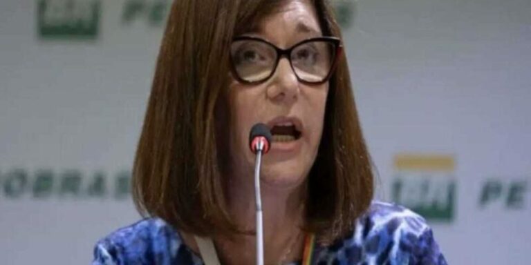 Magda Chambriard, presidente da Petrobras, diz que o prejuízo de 2,6 bilhões é “sólido”