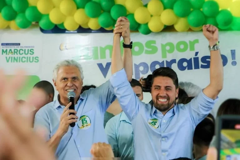 Com presença confirmada de Caiado, Marcus Vinícius fará carreata hoje com 36% de intenção de votos