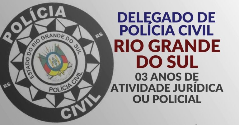 Polícia Civil anuncia concurso com 750 vagas e salários que podem chegar a R$ 29.594,45