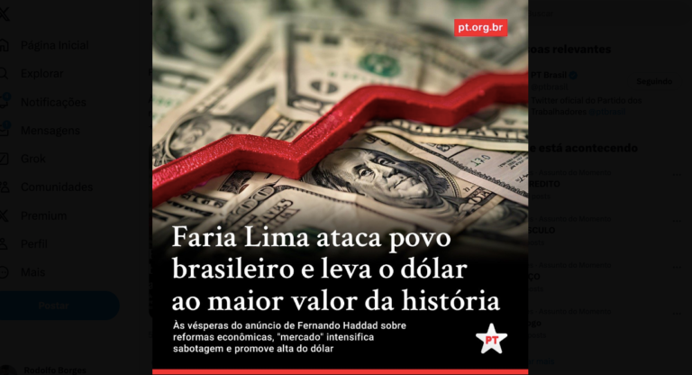 É assim que o PT pretende combater fake news?