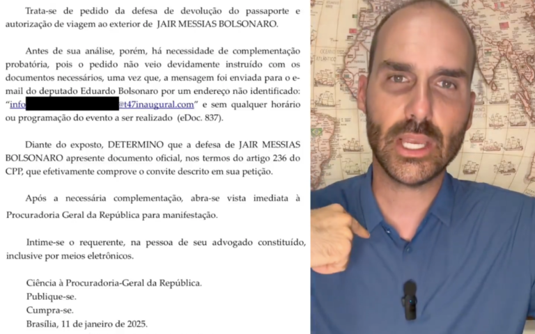 “Trump despachou pessoalmente convite para Bolsonaro”, diz Eduardo