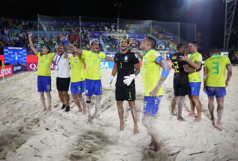Brasil é heptacampeão do mundo de Beach Soccer