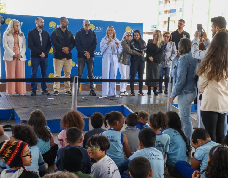 Blocos modulares dobram capacidade da Escola Classe 614 em Samambaia
