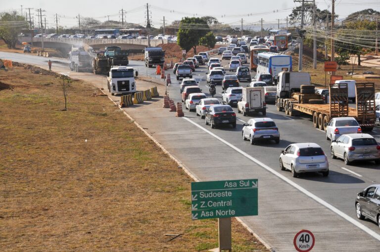Alterações no trânsito da Epig começam a valer; saiba o que muda e como estão as obras