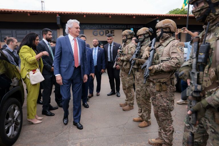 Caiado diz que controle dos presídios garantiu retomada da segurança em Goiás