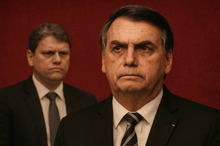Na sombra de Bolsonaro, Tarcísio perde fôlego e vira refém da indefinição da direita