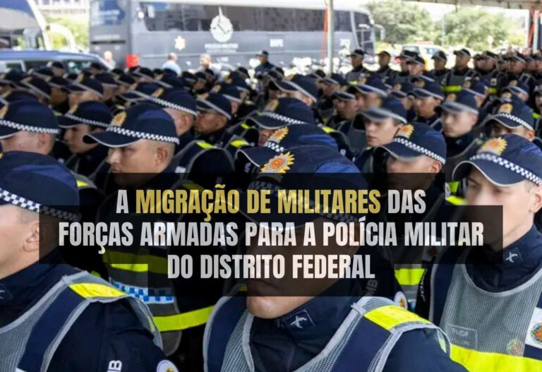 Militares das Forças Armadas se transformam em policiais no Distrito Federal, recebendo o dobro do salário